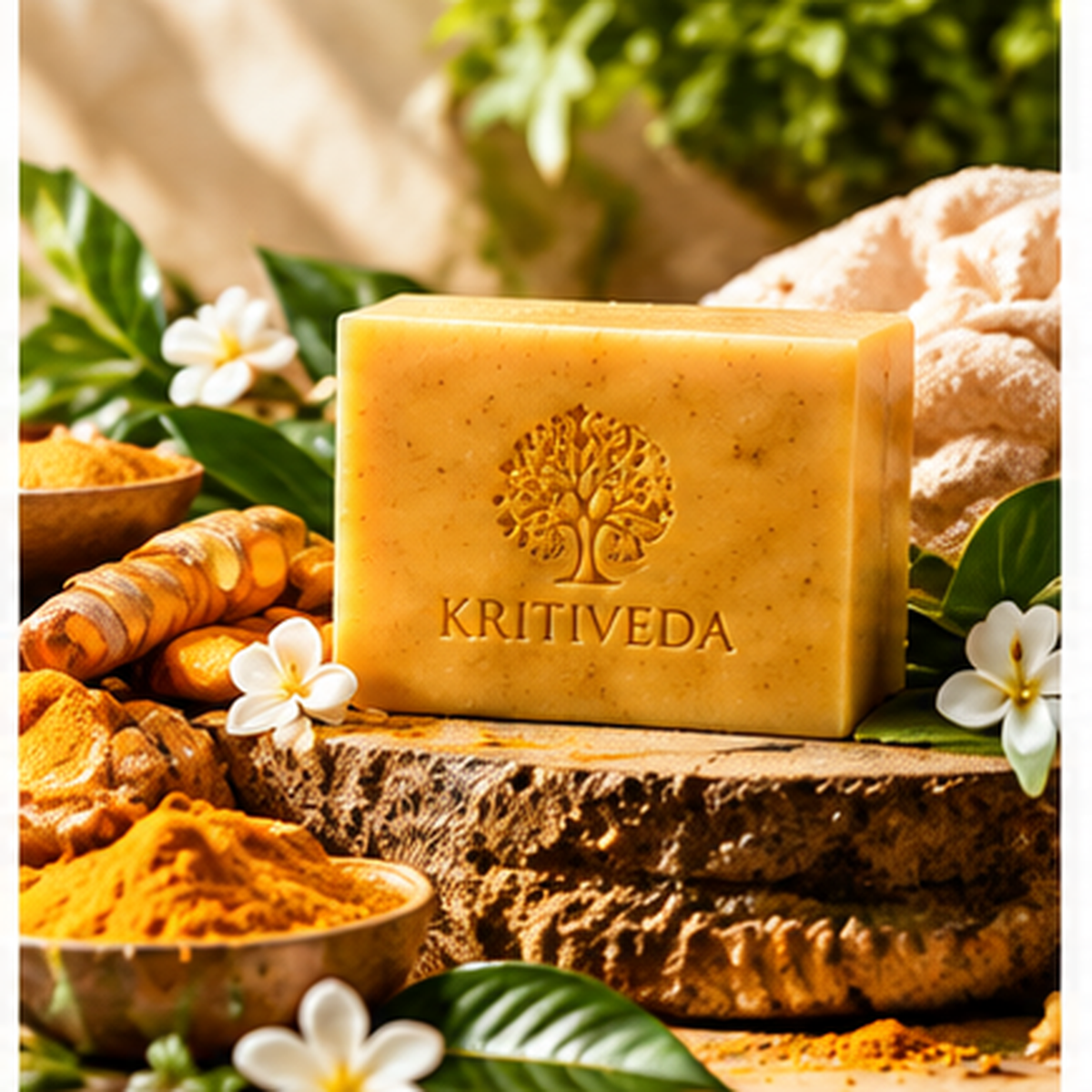 Kritiveda Wild Turmeric Soap