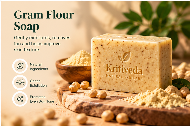 Gram Flour Soap