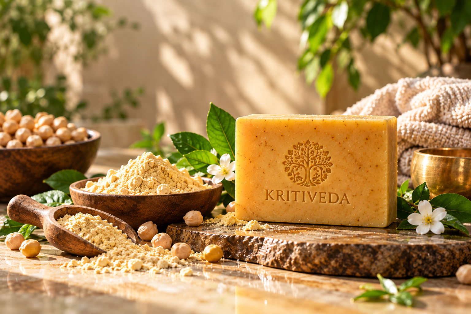 Kritiveda Gram Flour Soap