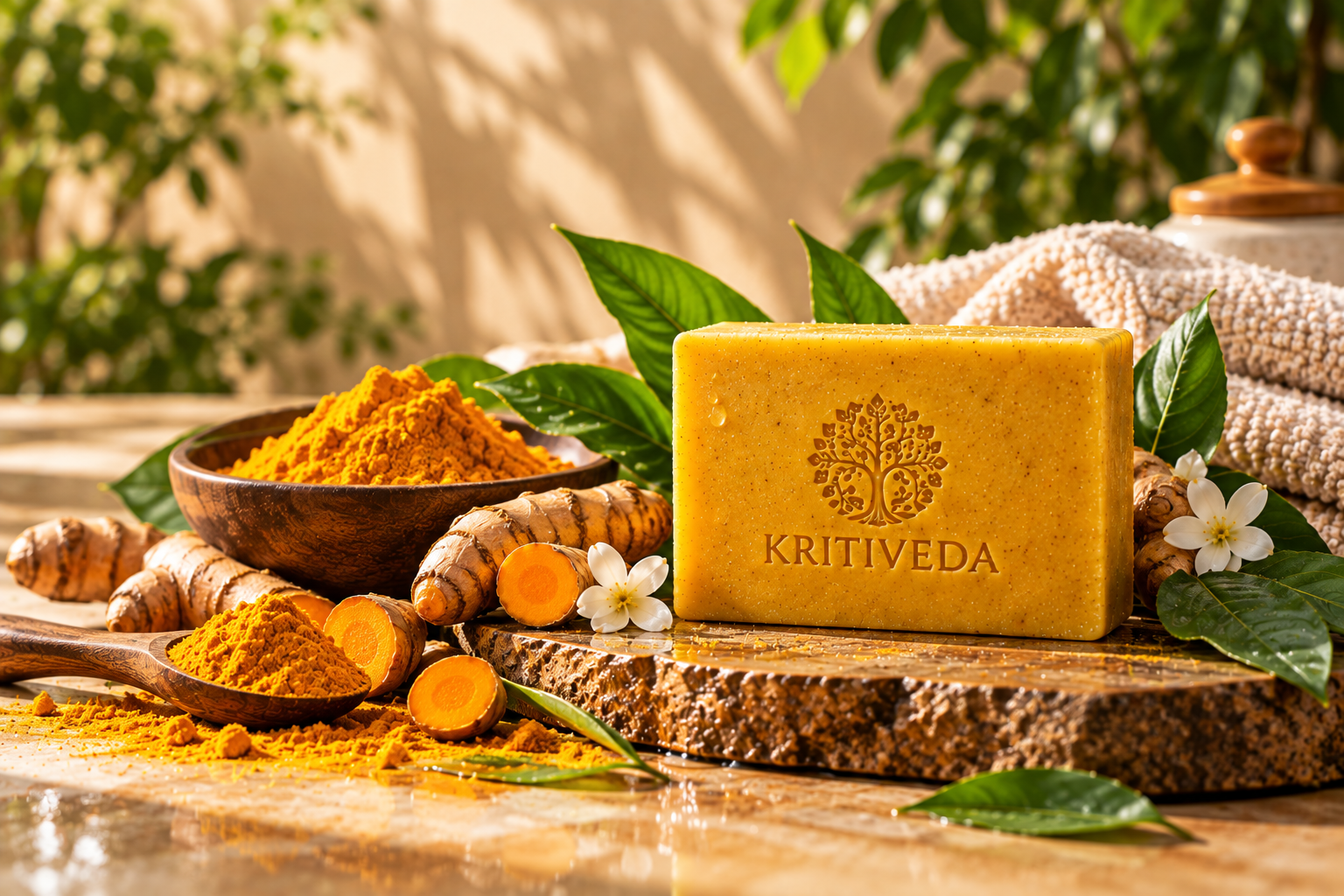 Kritiveda Wild Turmeric Soap